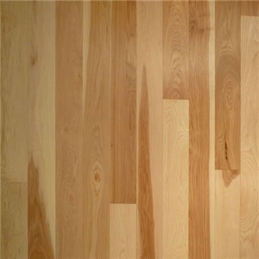Hickory Select and Better Prefinished Engineered Wood Flooring